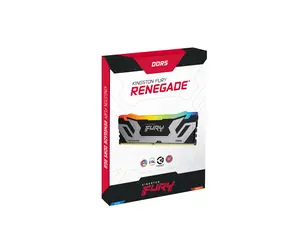 Kingston FURY Renegade RGB Silber 24 GB / Arbeitsspeicher / DDR5 8400 MHz / CL40 / CUDIMM / XMP 3.0