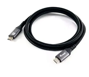 Equip 128380 schwarz / USB-C auf USB-C4-Kabel / USB4 Gen 3x2 / 40 Gbit/s / 240 W / 0,5 m