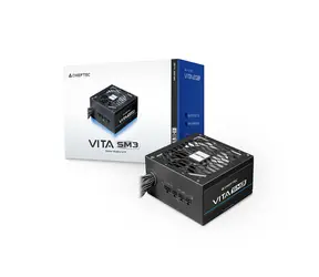 Chieftec Vita SM3 schwarz / ATX 3.1 / 750 W / 80 PLUS Bronze / teilmodular / 120 mm