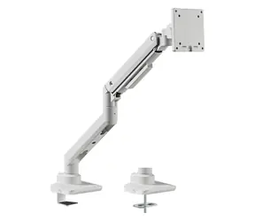 Equip 650181 weiß / Tischhalterung für Monitore / Größe 17-49" / VESA 75x75 - 100x100 / Tragkraft 20 kg