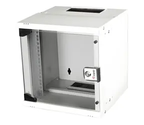 Equip ECO 300x300 grau / Wandschrank 10" / 6 HE / Glastür / Tiefe 300 mm