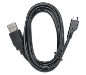 2GO Micro-USB 1 m schwarz / Datenkabel / USB-A / Micro-USB