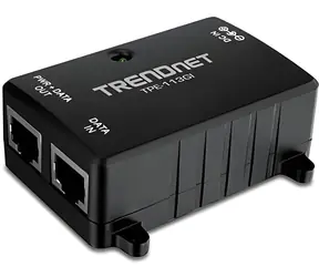 Trendnet TPE-113GI / Gigabit PoE-Injektor / 802.3 AF / 15,4 W / 2x GbE