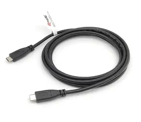 Equip: USB-C-zu-USB-C-Kabel (schwarz), Lade- und Datenkabel, PD 60 W, USB 2.0, 0,5 m