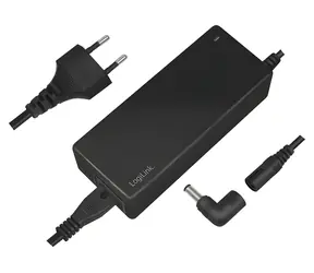 LogiLink Kompakt-Netzteil schwarz / Laptop-Netzteil / Universal / 90 W / 100-240 V