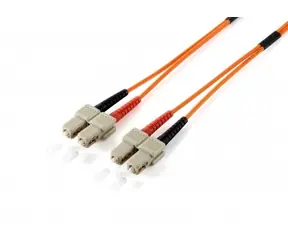 Equip -SC gelbes optisches Patchkabel / Singlemode OS2 / Duplex / 15 m / LSZH