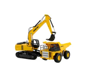 AMEWI Bagger und Muldenkipper 2in1 RTR / 1:24 / 9 Kanäle / 2,4 GHz / ab 6 Jahren