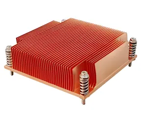 Inter-tech K-129 1U / CPU-Kühler / Passiv / Kupfer / LGA 1150/1151/1155/1156/1200