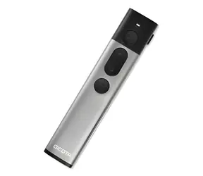 Dicota Wireless Presenter, schwarz/grau / Präsentator / grüner Laser / 2,4 GHz / Reichweite 30 m