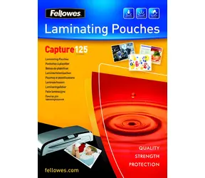 Fellowes Laminierfolie Capture A6 glänzend / 125 µm / 100 Stück