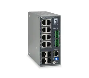 LevelOne IGP-1271 / Industrie-Switch / 8x GE PoE+ / 4X SFP / PoE+ 240 W / Managed L3