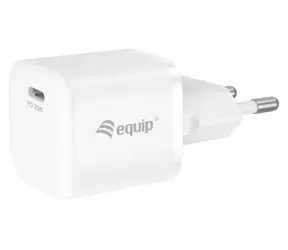 Equip mit USB-C 20W Netzteil (weiß) / USB Power Delivery 3.0 / 1x USB-C / 20 W