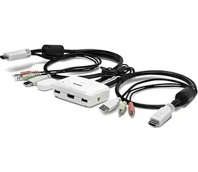 Trendnet TK-215i weiß / KVM-Switch / 2 Ports / HDMI / Full HD 1080p