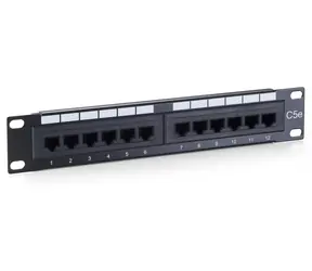 Equip Patchpanel / 10" / 12x RJ45 / Cat5e / 1 HE