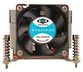 Inter-tech K-666 / Aktiver CPU-Kühler / 2U / LGA 1156 / LGA 1200