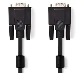 Nedis CCGB59000BK20 schwarz / VGA-Kabel / VGA-Anschluss - VGA-Anschluss / 2 m