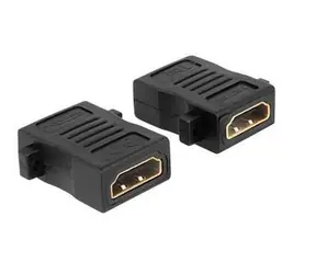 DeLock HDMI A (F) - HDMI A (F) / Adapter / vergoldete Kontakte / schwarz