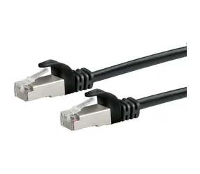 Schwaiger CAT6 S/FTP 2,5 m schwarz / Patchkabel / 250 MHz / 1000 Mbit/s