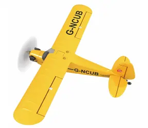 AMEWI RC-Flugzeug Skylark gelb / RTF / Spannweite 65 cm / bürstenloser Motor / 2,4 GHz / 500 mAh LiPo-Akku / ab 14 Jahren