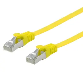 Equip Flachkabel gelb / Patchkabel / U/FTP / 5 m / LSZH / RJ-45