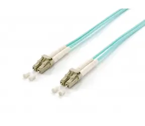 Equip -LC türkis / Optisches Patchkabel / Duplex Multimode OM3 / 10 m