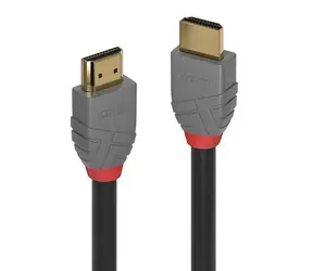 Lindy Anthra Line schwarz / HDMI-Kabel / HDMI 2.0 / 0,3 m / 4K / 18 Gbit/s
