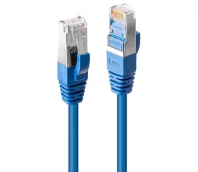 Lindy Cat6 S/FTP 1m blau / Patchkabel / PIMF / RJ45-RJ45 / LSZH