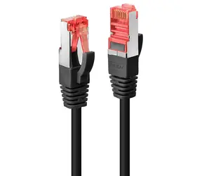 Lindy Cat6 S/FTP 7,5 m schwarz / Patchkabel / RJ45-RJ45 / 250 MHz