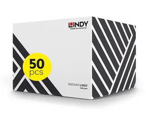 Lindy Cat6 grau 3 m / Patchkabel S/FTP / RJ-45 / 50 Stück / 250 MHz