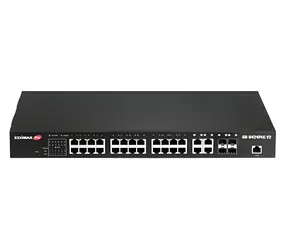 Edimax GS-5424PLC V2 / Switch / 24x GE PoE+ / 4X SFP / 400 W / Managed / 1 HE