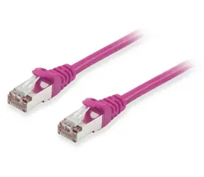 Equip lila Patchkabel / S/FTP / LSZH / 15 m / PoE+