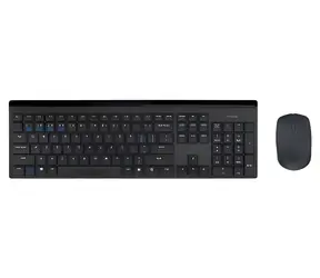 Rapoo 8110M schwarz / Kabelloses Tastatur- und Maus-Set
