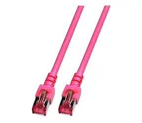 EFB CAT6 SF/UTP 2m Magenta / Patchkabel / RJ45-RJ45 / 5 Gigabit Ethernet