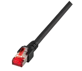 EFB CAT6 S/FTP 30 m schwarz / Patchkabel / RJ45-RJ45 / LSZH / 250 MHz