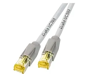 EFB UC900 Cat6A S/FTP 3M weiß / Patchkabel / Hirose TM31 / halogenfrei