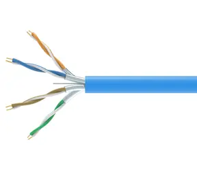 Equip U/FTP-Kabel blau / Installationskabel / 305 m / LSZH / 500 MHz