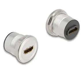 DeLock HDMI 8K 60Hz / Integrierte HDMI-Buchse / 2x HDMI / Aluminiumgehäuse