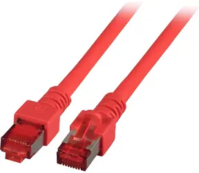 EFB CAT6 S/FTP 1,5 m rot / Patchkabel / RJ45-RJ45 / LSZH