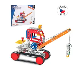 MADE Kleiner Mechanikerkran / 204 Teile / ab 8 Jahren