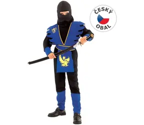 MADE Ninja -Karnevalskostüm, 130-140 cm / 5-teiliges Set / für Jungen von 9-12 Jahren