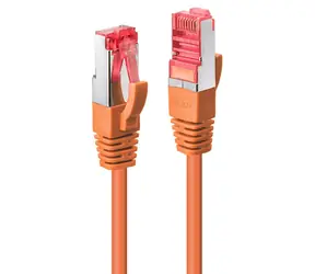 Lindy Cat6 S/FTP orange / Patchkabel / RJ-45 / 0,5 m