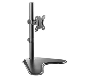 Schwarzer Equip für den Schreibtisch / 13-32 Zoll / bis zu 8 kg / neigbar / VESA 75-100 mm