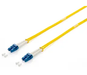 Equip -LC gelbes optisches Patchkabel / Singlemode OS2 / Duplex / 3 m