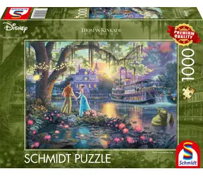 Schmidt Puzzle Die Prinzessin und der Frosch / 1000 Teile