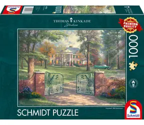 Schmidt Puzzle Graceland: Fünfzigjähriges Jubiläum / 1000 Teile / Größe 69,3 × 49,3 cm