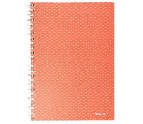 Esselte Colour'Breeze Koralle / Block / A5 / Liniert / 80 Blatt