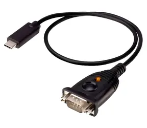 Aten UC232C / USB-C auf RS-232 Adapter / 45 cm / schwarz