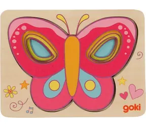 GOKI Mehrschicht-Einsatz Schmetterling (57305) / ab 2 Jahren