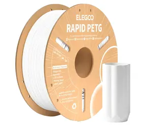 ELEGOO Rapid PETG weiß / Druckfilament / 1 kg / bis zu 600 mm/s