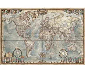 Educa Puzzle Politische Weltkarte / 4000 Teile